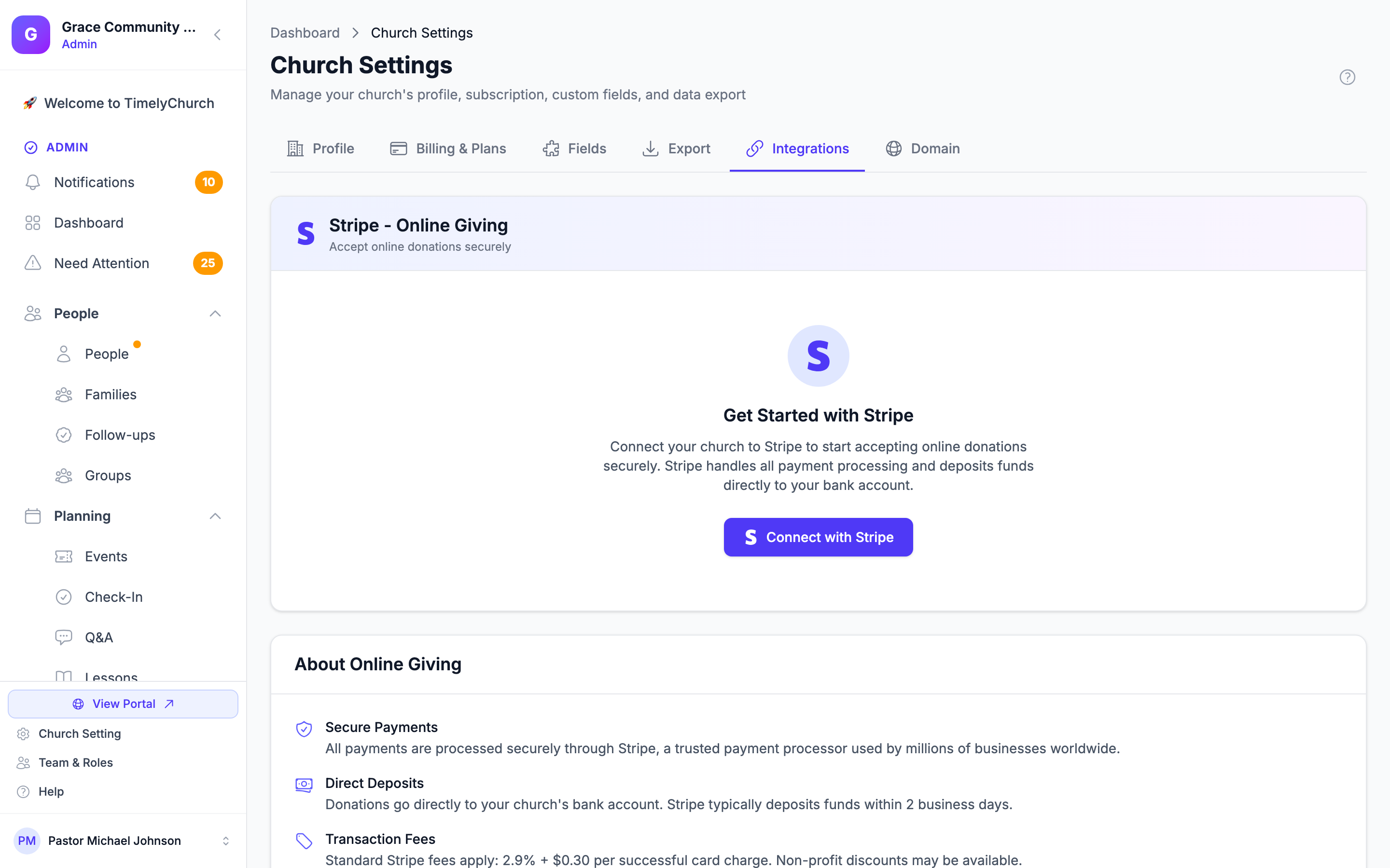 Onboarding Stripe: бизнес-информация, банковский счёт, загрузка ID